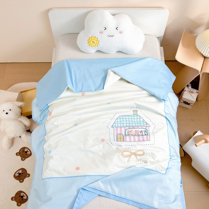 91家纺网 家纺一手货源 找家纺 （总）御棉坊 2025新款60长绒棉数码印花夏被夏凉被空调被