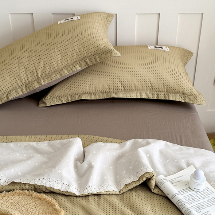 91家纺网 家纺一手货源 找家纺 帕拉美拉 2025新款全棉双层纱玉米聚乳酸夏被春秋被冬被玉米被 三件套四件套 莱克（咖）