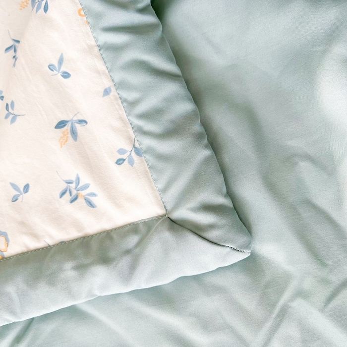 91家纺网 家纺一手货源 找家纺 爱屋及屋2025新款棉花夏被 叶之猫