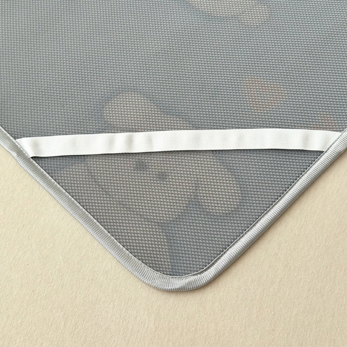 91家纺网 家纺一手货源 找家纺 （总）柏薇 2025新款三明治网眼印花凉席套件