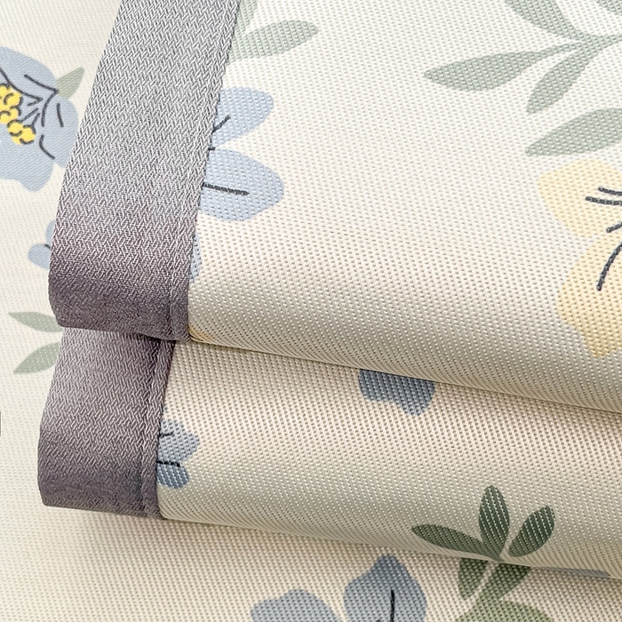 91家纺网 家纺一手货源 找家纺 川悦生活 2025新款600D立体宽边冰丝印花凉席 花月青啬