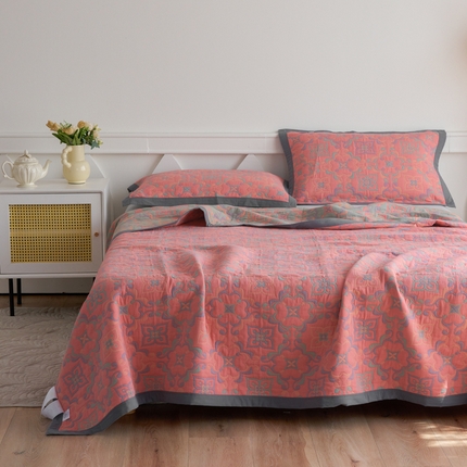 91家纺网 家纺一手货源 找家纺 （总）棠薇家纺 2025新款60S长绒棉纯棉纱布毛巾被