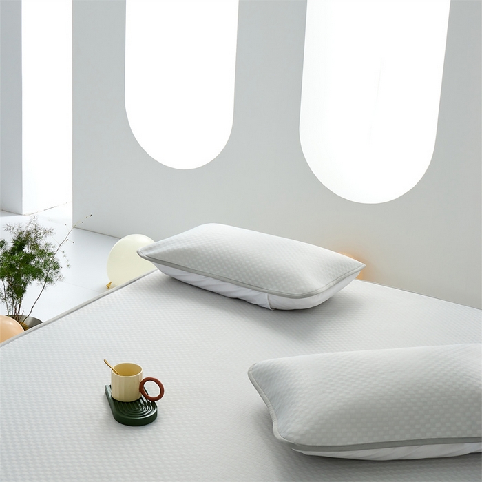 91家纺网 家纺一手货源 找家纺 （总）凌云家纺 2025年爆款新品100%锦纶冰丝凉感三明治凉席