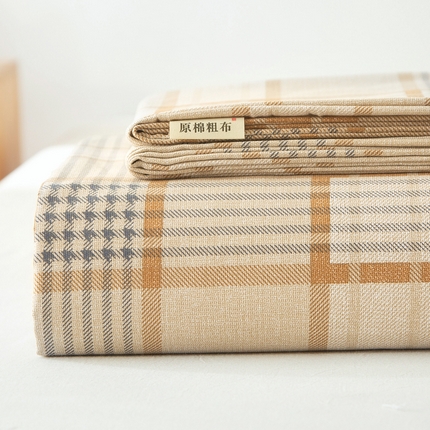 91家纺网 家纺一手货源 找家纺 （总）九亭家纺 2025新款A类全棉老粗布床单