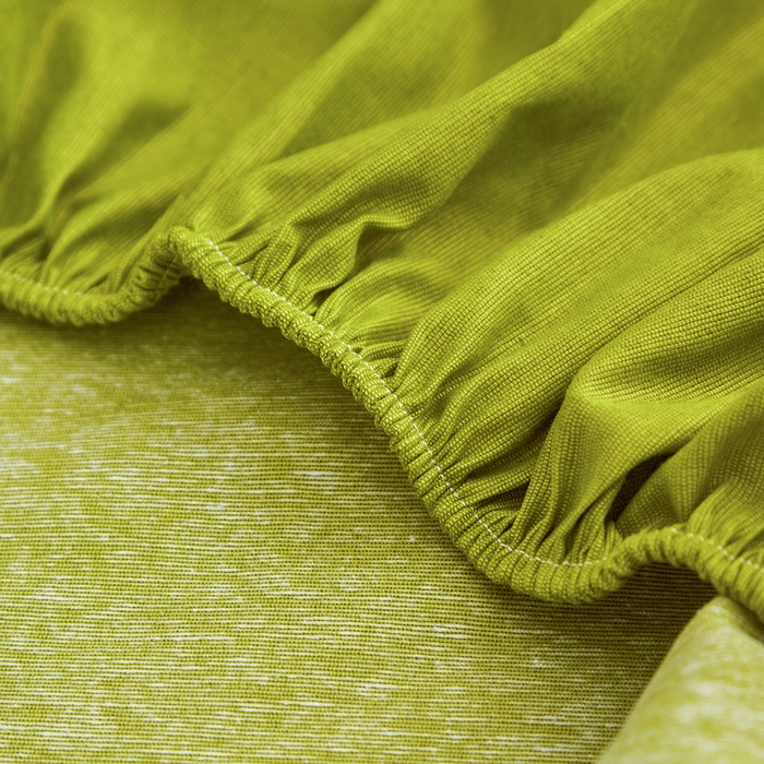 91家纺网 家纺一手货源 找家纺 棉乐町家居 2025新款锦柔老粗布印花床笠 小煤球