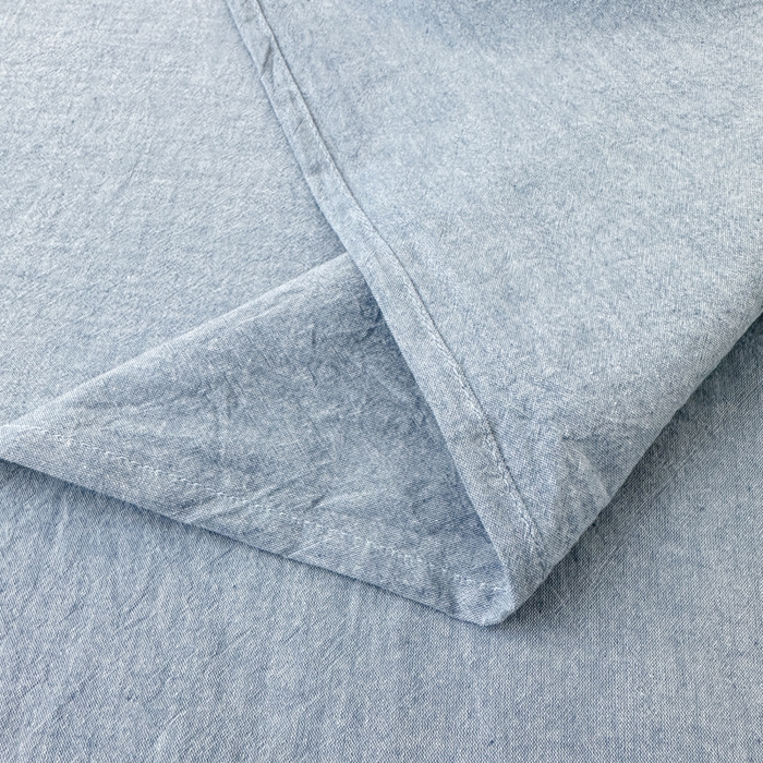 91家纺网 家纺一手货源 找家纺 嘉汀兰家居  2025新款A类母婴级有氧全棉色织水洗棉小清新印花床单单品单床单床单单件 清雅兰