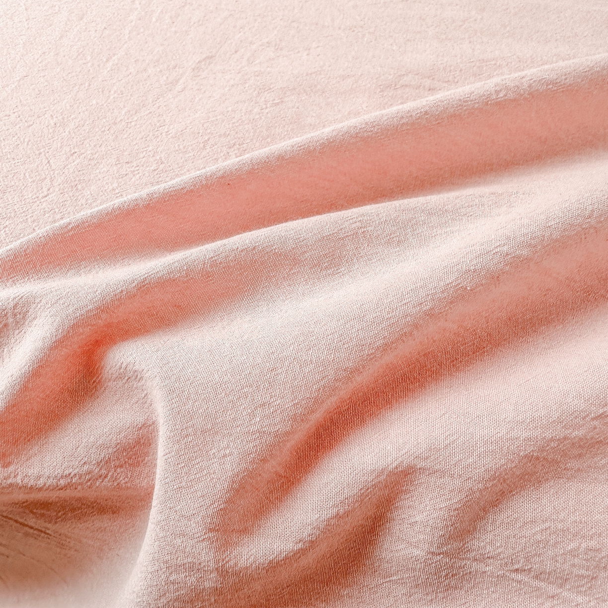 91家纺网 家纺一手货源 找家纺 嘉汀兰家居  2025新款A类母婴级有氧全棉色织水洗棉小清新印花床单单品单床单床单单件 少女粉