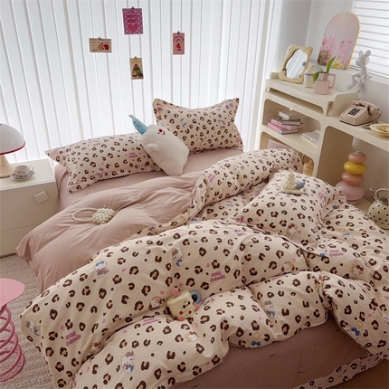 91家纺网 家纺一手货源 找家纺 （总）于果 2025新款全棉13070四件套（5）