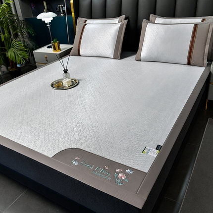 （总）小牛席业 2025新款超精密冰丝席-小斜纹系列凉席藤席冰藤席冰丝席竹席草席空调席乳胶席豆豆席