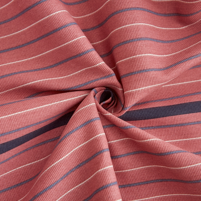 91家纺网 家纺一手货源 找家纺 金泰莱 2025新款锦柔老粗布印花床笠 粉色云涧