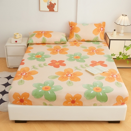 91家纺网 家纺一手货源 找家纺 （总）金泰莱 2025新款锦柔老粗布印花床笠