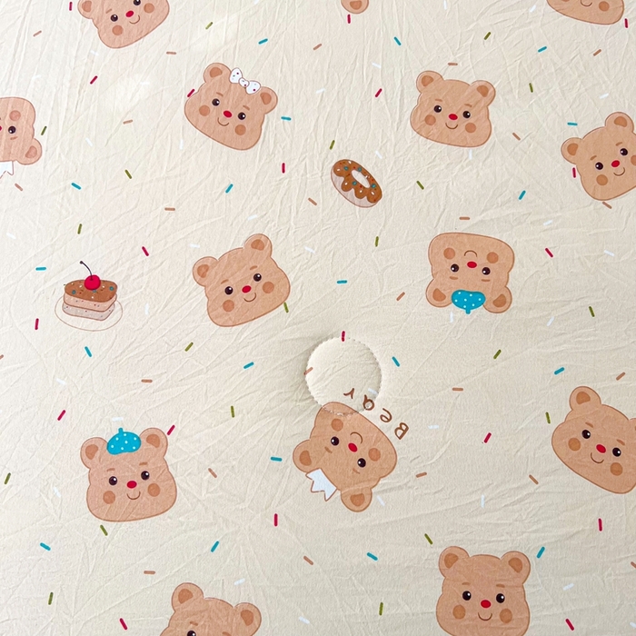 91家纺网 家纺一手货源 找家纺 爱屋及屋2025新款棉花夏被 奥利熊