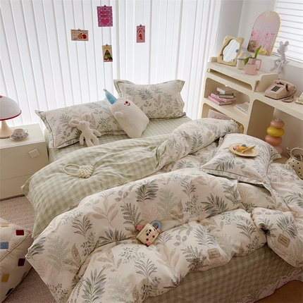 91家纺网 家纺一手货源 找家纺 （总）于果 2025新款全棉13070四件套（5）