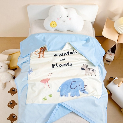 91家纺网 家纺一手货源 找家纺 （总）御棉坊 2025新款60长绒棉数码印花夏被夏凉被空调被