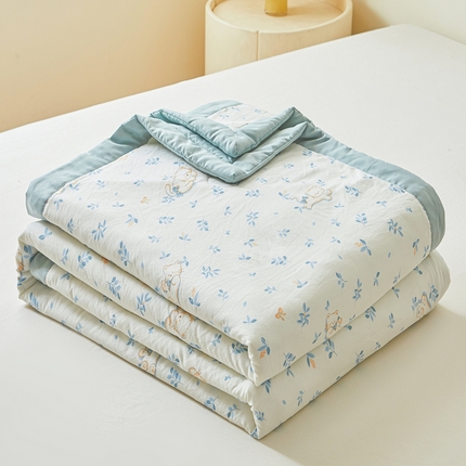 爱屋及屋2025新款棉花夏被 叶之猫