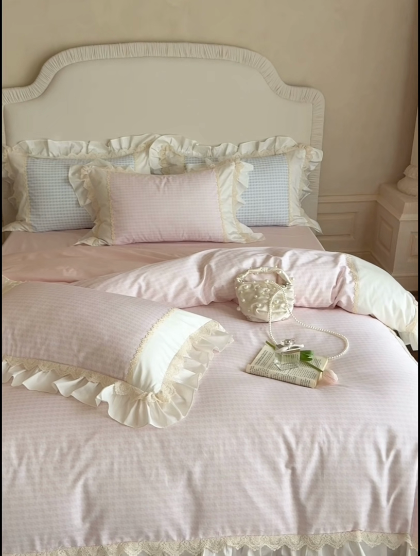 91家纺网 家纺一手货源 找家纺 （总）MIU缪家居 2025新款100支全棉四件套-索菲娅