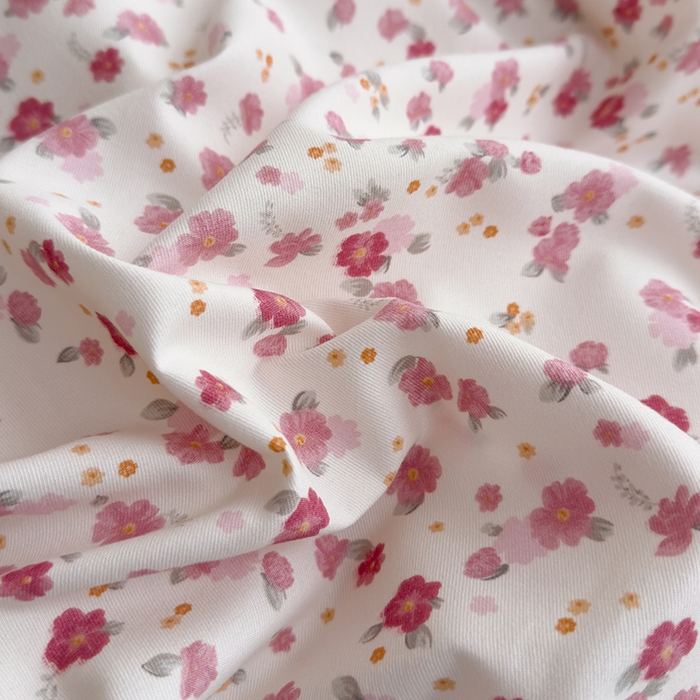 91家纺网 家纺一手货源 找家纺 赫梵茜 2025新款有氧针织双层纱单床盖床盖三件套床盖四件套 花语-粉