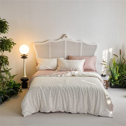 91家纺网 家纺一手货源 找家纺 （总）时年家纺 2025新款莱赛尔天丝印花系列四件套