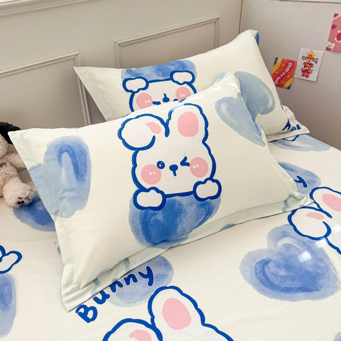 91家纺网 家纺一手货源 找家纺 天之爱 2025新款春夏全棉纯棉印花夏被夏凉被空调被被子被芯晴天小兔