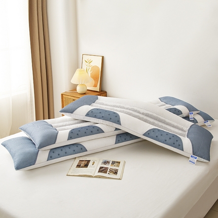 织布人 2025新款枕芯亲肤草本决明子磁石双人枕情侣长枕头家用保健枕芯 草本决明子磁石双人枕  48*180cm