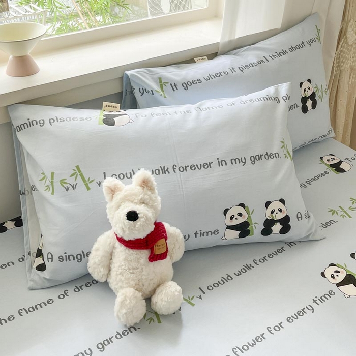 91家纺网 家纺一手货源 找家纺 新印象2025新款直角纯棉老粗布套件 床笠款 老粗布 -盼达