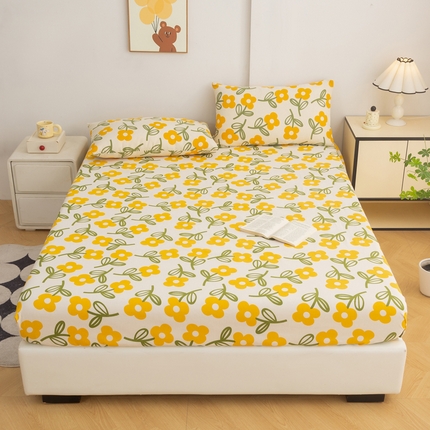 91家纺网 家纺一手货源 找家纺 （总）金泰莱 2025新款锦柔老粗布印花床笠