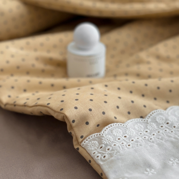 91家纺网 家纺一手货源 找家纺 帕拉美拉 2025新款全棉双层纱玉米聚乳酸夏被春秋被冬被玉米被 三件套四件套 波尔圆舞（咖）