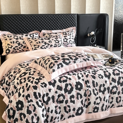 （总）首尔2025新款宽边数码冰丝四件套