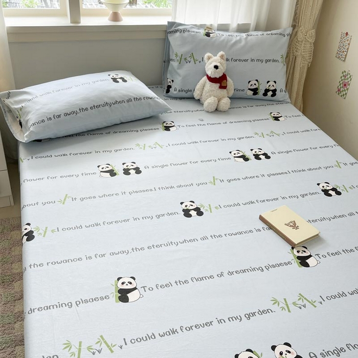 91家纺网 家纺一手货源 找家纺 新印象2025新款直角纯棉老粗布套件 床单款老粗布 -盼达