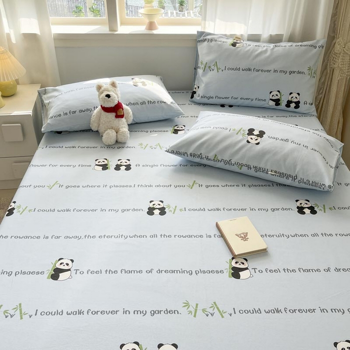 91家纺网 家纺一手货源 找家纺 新印象2025新款直角纯棉老粗布套件 床单款老粗布 -盼达