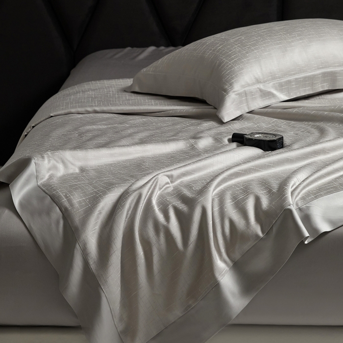 91家纺网 家纺一手货源 找家纺 A+爱家（纪梵茜） 2025新款星光蚕丝被 星光灰