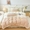 91家纺网 家纺一手货源 找家纺 （总）晨晨家纺 2025新款皱皱纱棉拼色床盖四件套