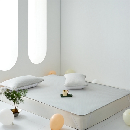 91家纺网 家纺一手货源 找家纺 （总）凌云家纺 2025年爆款新品100%锦纶冰丝凉感三明治凉席