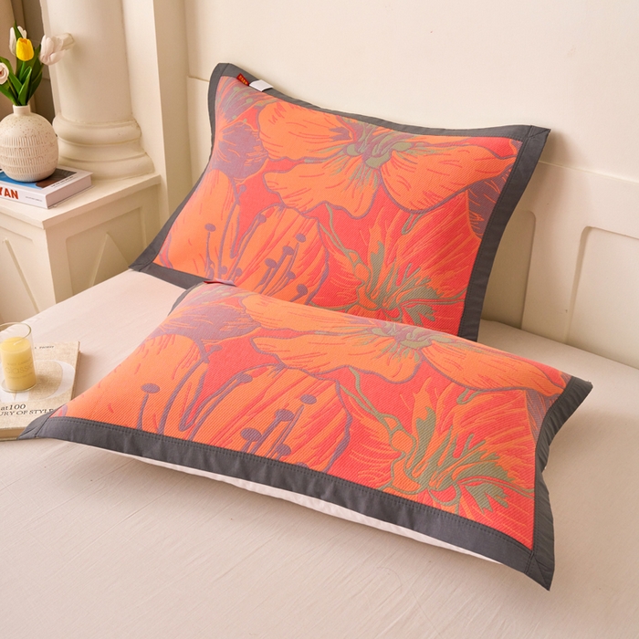 91家纺网 家纺一手货源 找家纺 棠薇家纺 2025新款60S长绒棉纯棉纱布毛巾被 罗莉莎