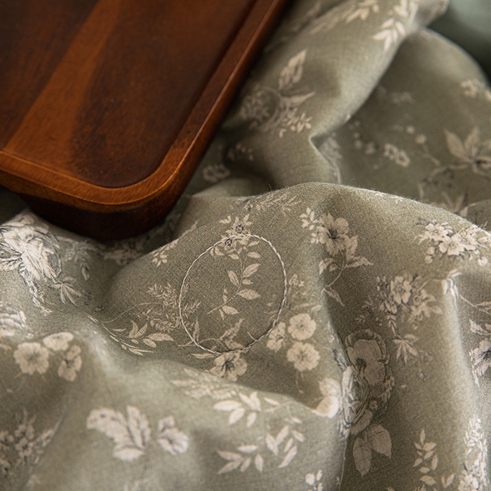 91家纺网 家纺一手货源 找家纺 吾诺 2025 全棉印花单层纱大豆夏被四件套夏凉被空调被子被芯全棉夏被 轻盈