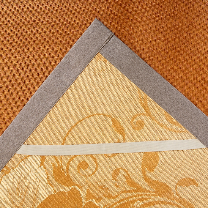 91家纺网 家纺一手货源 找家纺 席都凉席工厂店 2025年新款刺绣加厚双面印尼藤席-健康睡眠 古典棕