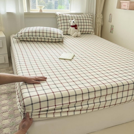 91家纺网 家纺一手货源 找家纺 （总）新印象2025新款直角纯棉老粗布套件床笠款