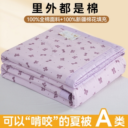 91家纺网 家纺一手货源 找家纺 （总）梵蒂莎 【可过检+送检测布样+送纸质报告+买家秀】梵蒂莎 2025全棉棉花夏被四件套100%正宗新疆棉花空调被被子被芯