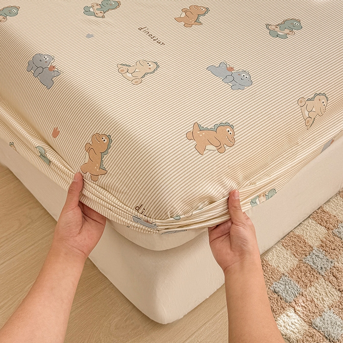 91家纺网 家纺一手货源 找家纺 （总）2025新款12868全棉套件单品系列二单床笠