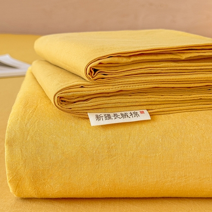 91家纺网 家纺一手货源 找家纺 （总）晓时候 2025新款100%全棉色织水洗棉床单全棉床单纯棉床单