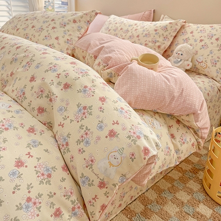 91家纺网 家纺一手货源 找家纺 （总）绵庭家纺 2025新款12868全棉套件单品系列二四件套