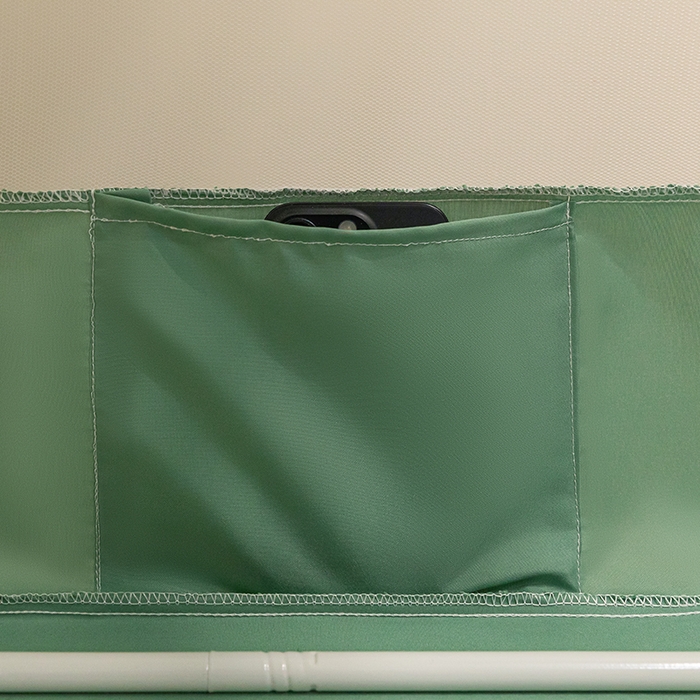 91家纺网 家纺一手货源 找家纺 锦逸家居 2025新款坐床式防摔遮光蚊帐 开心小兔-遮光