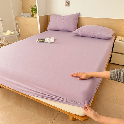 91家纺网 家纺一手货源 找家纺 （总）晓时候 2025新款100%全棉色织水洗棉床笠全棉床笠纯棉床笠