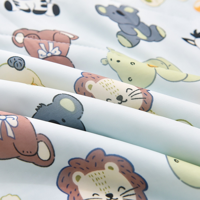 91家纺网 家纺一手货源 找家纺 嗨生活_2025年爆款 A类冰豆豆凉感丝被 儿童夏被 幼儿园被 直播 团购首选_1477 欢乐牧场