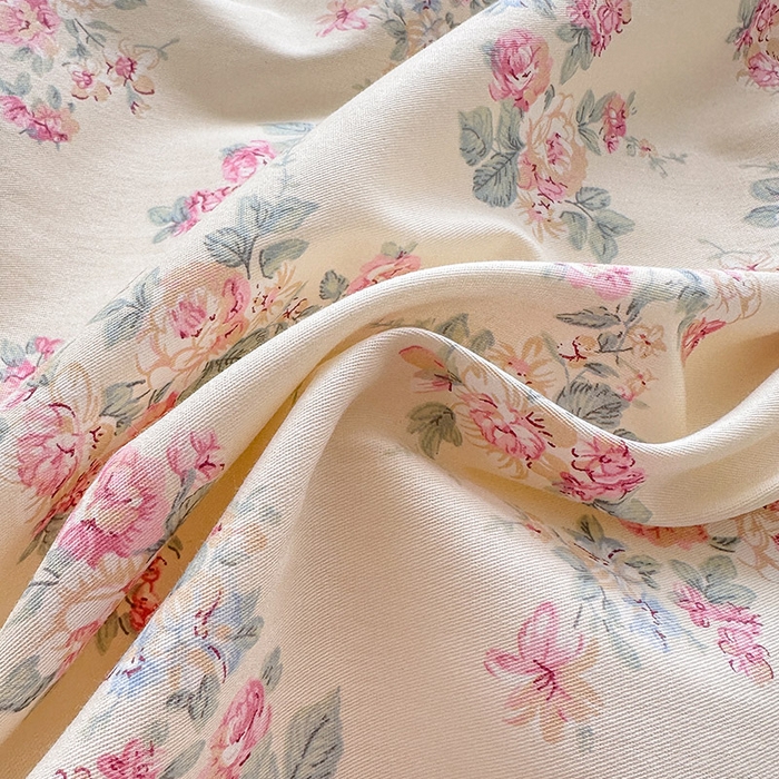 91家纺网 家纺一手货源 找家纺 绵庭家纺 2025新款12868全棉套件单品系列二单床单 若薇