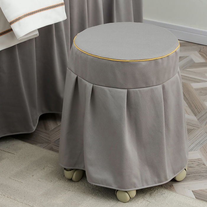 91家纺网 家纺一手货源 找家纺 千姿坊 2025新款床罩四件套-倾城 倾城-灰+白