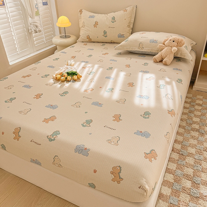 91家纺网 家纺一手货源 找家纺 （总）2025新款12868全棉套件单品系列二单床笠