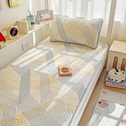 富馨莱 2025新款A类凉感丝空气纤维凉席学生款 简约