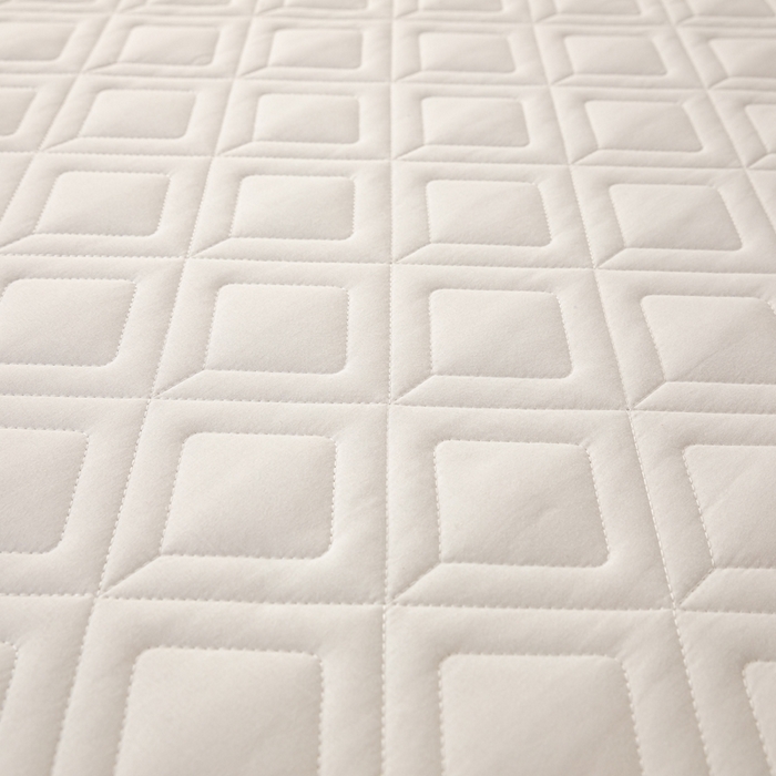 91家纺网 家纺一手货源 找家纺 云玲时尚 2025新款三防磨毛防水夹棉单人枕套 奶白