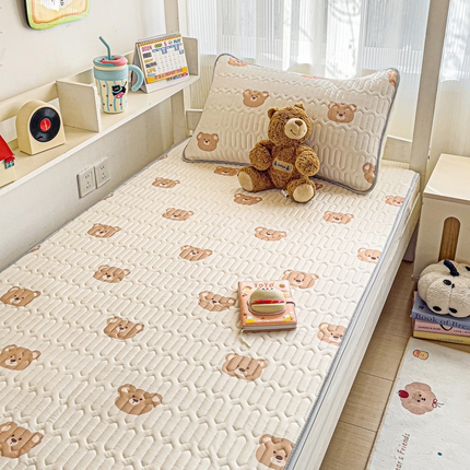 91家纺网 家纺一手货源 找家纺 （总）富馨莱 2025新款A类凉感丝空气纤维凉席学生款